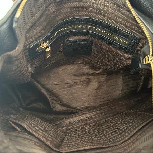Prada Black Leather Tote Bag - Picture 9 of 10